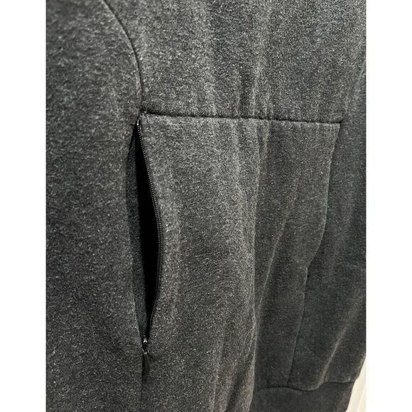 Gymshark SoSoft Mock Neck Tunic Sweatshirt Size Medium Gray Long - Picture 5 of 7